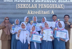 Pelajar SMAN 5 Bengkulu Selatan Mulai Kumpulkan Medali