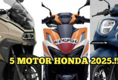 5 Motor Honda Tahun 2025 Yang Disiapkan Untuk Bersaing Dengan NMax Turbo dan YAMAHA Aerox Turbo