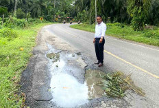 Ada “Ranjau” Jalan Nasional di Bengkulu Selatan, Pengendara Wajib Waspada!