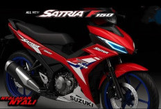 Suzuki Luncurkan Satria F150V Edisi Spesial, Hanya 300 Unit Diproduksi! Harganya Mengejutkan