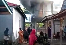 Rumah Warga Kedurang Hangus Terbakar, Kerugian Capai Rp 300 Juta