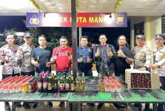 Polres Bengkulu Selatan Serius Berantas Miras, Ini Buktinya