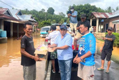 Peduli Banjir, Cawabup Gustianto Turun ke Lokasi