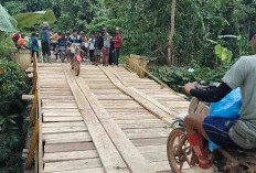 Sempat Rusak Berat, Jembatan Ke Tanjung Aur Akhirnya Rampung Diperbaiki