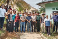 Napal Melintang Akan Bangun Rabat Menuju Hamparan Bulu Telang Serta Pembuatan Pagar Gedung PAUD