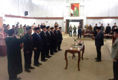 3 Mantan Sekda Dilantik Menjadi Pejabat Lingkungan Pemprov Bengkulu