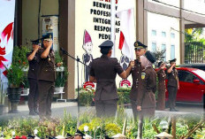 Hari Pertama Bertugas, Kajari Bengkulu Selatan Pimpin Upacara Hari Sumpah Pemuda