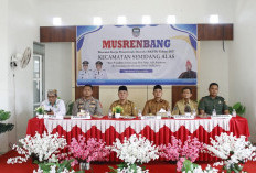 Musrenbang Perdana Digelar di Kantor Camat SA