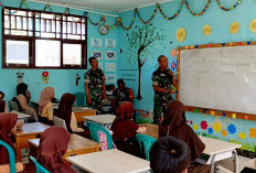 Kenalkan Matematika Metode Gasing, Kodim 0408 BSK Masuk Sekolah