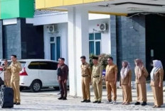 Pimpin Apel Pagi di RSUD Kaur, Bupati Tekankan Peningkatan Pelayanan Kesehatan