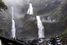 Air terjun 9 Tingkat, Wisata Alam Mempesona di Bengkulu Utara, Ketinggian Capai 80 Meter