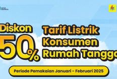 PLN Ajak Pelanggan Manfaatkan Diskon 50% Tarif Listrik Januari-Februari 2025