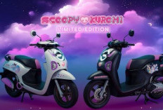 Honda Rilis Scoopy Kuromi Edition, Edisi Spesial untuk Pecinta Gaya Unik dan Karakter Sanrio