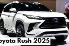 Toyota Rush 2025 Hadir dengan Wajah Baru dan Fitur Keselamatan Canggih