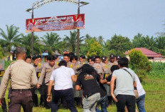 Personel Polres Bengkulu Selatan Dilatih Kendalikan Massa, Persiapan Amankan Pilkada