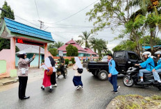 Sat Lantas Polres Bengkulu Selatan Rutin Gatur Lalin Setiap Pagi