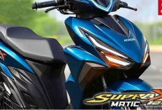 New Honda Supra X125 2025, Motor Bebek Ikonik yang Kian Diminati di Indonesia, Mampu Tempuh Jarak 57 Km/L