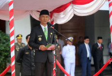Harlah Pancasila, Wabup Kaur Berharap Pancasila Diamalkan, Bukan Hanya Dihafal