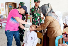 Kodim 0408 BSK Ikut Terlibat Sukseskan PIN Polio