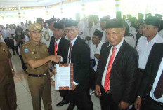 Pengukuhan Perpanjangan  Masa Jabatan BPD Di Kabupaten Bengkulu Selatan