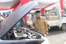 Wabup Seluma Periksa Kondisi Seluruh Kendaraan Dinas