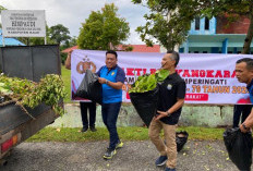 Gelar Baksos di Fasilitas Umum Kapolres dan Wabup Kompak
