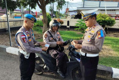 Jadi Teladan, Polres Bengkulu Selatan Periksa Seluruh Kendaraan Anggota Dalam Operasi Zebra Nala