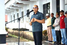 Apel  Bersama ASN Pemkab Bengkulu Selatan, Gusnan Beri Pesan Menohok