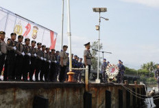Polda Bengkulu Gelar Tabur Bunga Bentuk Penghargaan Terhadap Para Pahlawan
