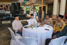 Halal Bi Halal, Bupati Gusnan Berharap Dukungan Gubernur Bengkulu