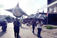 Gudep Pangeran dan Ratu Duayu Tampilkan Ikon Ikan Hiu di Pawai Tunas Kelapa