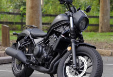 Honda Rebel 500 Resmi Hadir di Showroom Indonesia, Begini Penampakannya