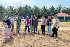 Lahan Kantor Desa Disulap Jadi Kebun Jagung, Sukseskan Program Sadesahe