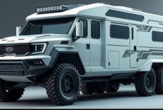 Kia 6x6 Campervan, Perpaduan Ekstrem Off-Road dan Hunian Mewah Berjalan