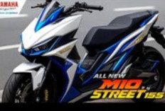 Yamaha Mio Street 155 Siap Mengaspal di Indonesia, Tantang Honda Beat Street dan Vario Street