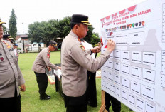 Tandatangani Pakta Integritas, Polres Bengkulu Selatan Komitmen Bersih Dari Narkoba