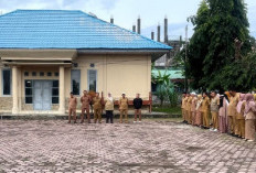 Pimpin Apel Pagi di Distan, Wabup Yevri Ingatkan ASN Dukung Ketahanan Pangan