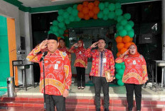 HUT Ke 54 Bank Bengkulu, Gelar Potong Tumpeng dan Upacara