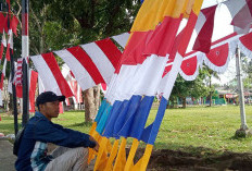 Kesadaran Masyarakat Mengibarkan Bendera Jelang 17 Agustus Turun