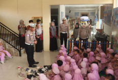 Polres Kaur Polisi Sahabat Anak, Berikan Edukasi Tertib Berlalu Lintas
