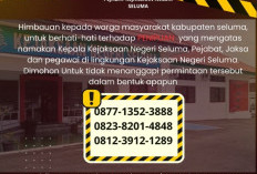 Waspada Banyak Nomor Palsu Ngaku Kajari Seluma 