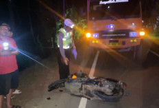 Tabrak Pensiunan Guru Hingga Meninggal, Sopir Truk Fuso Diamankan Polisi