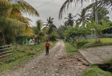 Kades Pasar Pino Geram, Proyek Jalan Desanya Tak Kunjung Dimulai