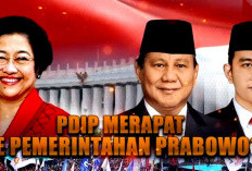 Publik Menilai Kemungkinan PDIP Gabung Pemerintahan Prabowo Makin Kuat