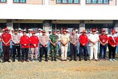 Upacara Pembukaan Pendidikan dan Latihan Tantingan Paskribraka Bengkulu Selatan