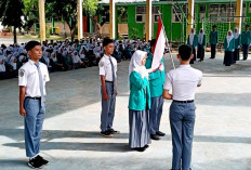 Pengurus OSIS SMAN 9 Bengkulu Selatan Dilantik, Siap Jadi Teladan Sekolah