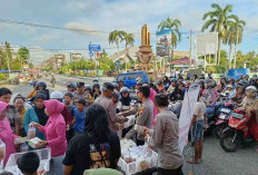 Polsek Kota Manna Berbagi Takjil