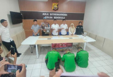 Polda Bengkulu Musnahkan Barang Bukti Sabu dan Ganja