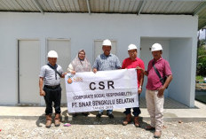 Peduli Pendidikan, PT. SBS Bangun Toilet dan Tempat Wudhu  di SDN 88 Bengkulu Selatan