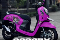 Jemput Pasar Anak Muda, Honda Rilis Scoopy Kuromi, Motor Keren dan Memukau